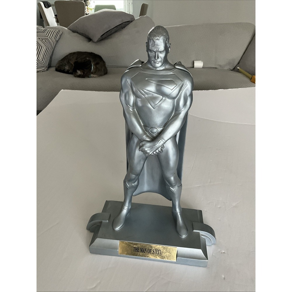 DC COMICS KINGDOM COME MAN OF STEEL SUPERMAN STATUE ALEX ROSS DC DIRECT #2982